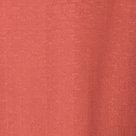 Go To Top Women’s V-Neck Collared Sleeveless Terracotta Linen Dress Size-XL - Picture 5 of 5